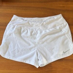 Nike Women's Light Gray Athletic Shorts